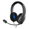 Žaidimų ausinės PDP Gaming LVL 40, skirtos PS4, Pilkos