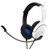 PDP LVL40 laidinės ausinės PS4/PS5 | 3.5mm