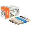 Peach 112228 kaseta su tonerem 5 vnt. Zamiennik Juodas, Cyjan, Purpurowy, Geltonas