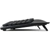 Klaviatūra Perixx PERIBOARD-535 DE BL, ergonomiczna mechaninė klaviatūra USB (mėlyna przyciski)