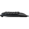 Klaviatūra Perixx PERIBOARD-535 DE BL, ergonomiczna mechaninė klaviatūra USB (mėlyna przyciski)