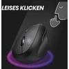 Klaviatūra ir pelė Perixx Perixx PERIDUO-606A DE, 3-in-1 klaviatūra and pelė set, wireless, ergon., juodas