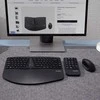 Klaviatūra ir pelė Perixx Perixx PERIDUO-606A DE, 3-in-1 klaviatūra and pelė set, wireless, ergon., juodas