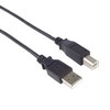USB kabelis PremiumCord USB-A - USB-B 2 m Juodas (ku2ab2Bk)