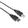 USB kabelis PremiumCord USB-A - USB-B 2 m Juodas (ku2ab2Bk)