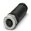 Phoenix Contact Kištuko jungtis 8 kontaktų tiesus M12 lizdas 6–8 mm kabeliui SACC-M12FS-8CON-PG9-M 1513347