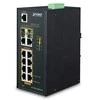 Šakotuvas PLANET IGS-4215-8P2T2S tinklo komutatorius Valdomas L2/L4 gigabito Ethernet (10/100/1000) Maitinimas per Ethernet (PoE) Mėlyna, Sidabrinis