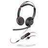 Plantronics POLY Blackwire C5220 USB-A 5200 Series Ausinės ant ausies USB ir 3,5 mm lizdas