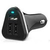 Platinet automobilinis pakrovėjas + laidas 3xUSB 5200mA, juodas (43721)