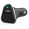 Platinet automobilinis pakrovėjas + laidas 3xUSB 5200mA, juodas (43721)