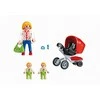 PLAYMOBIL CITY LIFE motina su vežimėliu dvynukų, 5573