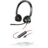 Ausinės Poly Plantronics Blackwire 3320 Juoda USB-C