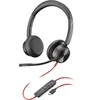 „Poly Plantronics Blackwire 8225-M“ ausinės, stereofoninė, USB-C, optimizuotas vieningas ryšys
