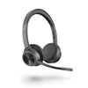 „Poly Plantronics Voyager 4320 UC“ „Bluetooth“ ausinės, dvibalsis, nano raktas su USB-A jungtimi