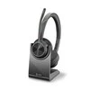 „Poly Plantronics Voyager 4320 UC“ „Bluetooth“ ausinės, binauralinis, nano raktas su USB-C, įkrovimo dėklas, sertifikuotas MS