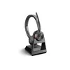Poly Savi 7220 Office, S7220 D, OTH, BIN, DECT Poly Ausinės Savi 7220 Office Su mikrofonu On-ear Belaidės Juodas