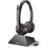 Poly Plantronics Savi 8220 UC-M ausinės, stereo, belaidė, DECT, įskaitant USB raktą, optimizuotas vieningas ryšys