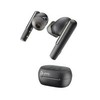 Ausinės „Plantronics“ POLY VOYAGER FREE 60+ UC SU LIETIKMUMO EKRANO ĮKROVIMO DĖKLĖS KOMANDOS USB-C BT700C Juodas