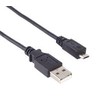 USB kabelis PremiumCord USB-A - mikroUSB 5 m Juoda (ku2m5f)