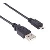 USB kabelis PremiumCord USB-A - mikroUSB 5 m Juoda (ku2m5f)