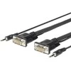 Profusion VivoLink PROVGAMCS1.8 - 1.8 m - VGA (D-Sub) + 3.5mm - VGA (D-Sub) + 3.5mm - Male - Male - Straight