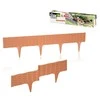 Prosperplast Dekoratyvinė tvorelė L390cm H18.6cm/5vnt. plastikinė/ruda