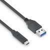 PureLink USB-C į USB-A laidas – 3.1 Gen 2, 3A, 10G – iSeries – juodas – 1,00 m