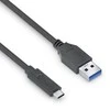 PureLink USB-C į USB-A laidas – 3.1 Gen 2, 3A, 10G – iSeries – juodas – 1,00 m