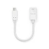 PureLink USB-C į USB-A adapteris – USB 3.1 Gen 1 – iSeries – balta – 0,10 m