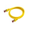 Python Series Python RNS Patchkabel Cat.6 S/FTP PiMF PVC 250MHz OFC 1,5m gelb
