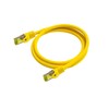 Python Series Python Patchkabel mit Cat.7 Rohkabel S/FTP PiMF halogenfrei 3m gelb