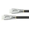 Kabelis PYTHON Python HDMI« 2.1 Kabelis 8K UHD-2 Nylongeflecht juodas 2m