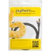 PYTHON Series RJ45 Patchkabel mit Cat. 7 Rohkabel - Rastnasenschutz (RNS) und Nylongeflecht - S/FTP - PiMF - halogenfrei - 500MHz - OFC - juodas - 2m - 2 m
