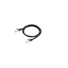 Python Series Python Patchkabel mit Cat.7 Rohkabel S/FTP PiMF halogenfrei 0,25m juodas