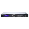 Šakotuvas QNAP QGD-1600P Valdomas Gigabit Ethernet (10/100/1000) Juoda, Pilka Maitinimas per Eternetą (PoE)