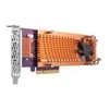 Serveris Kontrolierius Qnap PCIE 3.0 x8 - 4x M.2 PCIE NVME QM2 (QM2-4P- 384)
