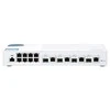 Šakotuvas QNAP QSW-M408-4C tinklo komutatorius Valdomas L2 Gigabit Ethernet (10/100/1000) Balta