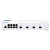 Šakotuvas Qnap Systems QNAP QSW-M408S 8 prievadas 1 Gbps 4 prievadas 10 GbE SFP+ žiniatinklio valdomas jungiklis