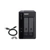 Serveris QNAP TR-002 diskų masyvas Juoda