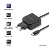QOLTEC ikroviklis 12W 5V 2.4A Micro USB juodas
