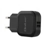 QOLTEC 50185 kintamosios srovės adapteris 12W 5V 2,4A 2xUSB