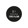 QOLTEC 50074 Nešiojamas kompiuteris AC power adapter 90W 19V 4.9 A 5.5x2.5
