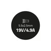 QOLTEC 50075 Nešiojamas kompiuteris AC power adapter Asus 90W 19V 4.9 A 5.5x2.5