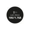 QOLTEC 51507 Nešiojamas kompiuteris AC power adapter for Asus 33W 19V 1.75A 4.0x1.35