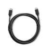 QOLTEC 52352 USB 3.1 tipo C kištukinis kabelis USB 3.1 tipo C kištukinis 2,5 m Juodas