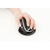 Ergo Finland R-Go Oyster Pelė Wireless - Ambidextrous - RF belaidė - 1200 DPI - Sidabrinis