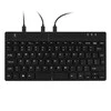 R Go Tools BREAK ERGONOMIC Klaviatūra QWERTY - US Juodas su laidu