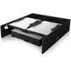 Icy Box IB-5251 Tvirtinimo rėmas 2x2,5" + 1x3,5" HDD/SSD diskams 1x5,25" nišoje, su priekiniu skydeliu, juodas