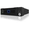 ICY BOX IB-138SK-B-II SATA mobilusis stovas skirtas 3,5 colio SATA HDD KeyLock kaip maitinimo jungiklio šviesos diodai 4 ir 15 kontaktų maitinimo jungtis Fullmetal juodas