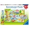 Ravensburger Dėlionė 2x24 vnt. - Vaikų atostogos